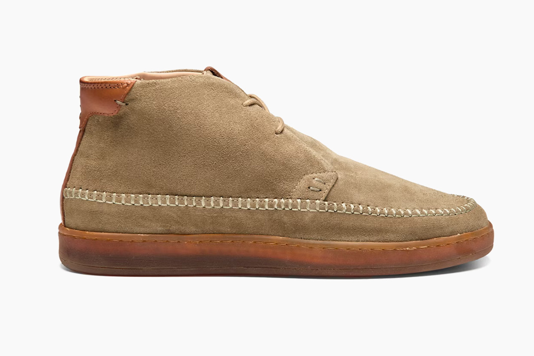 A bota Terra Moc Chukka da LUCA é feita à mão em Portugal com borracha Virgin Hevea