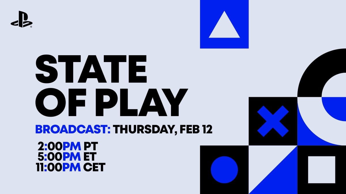 State of Play marcado para 12 de fevereiro com mais de uma hora de atualizações