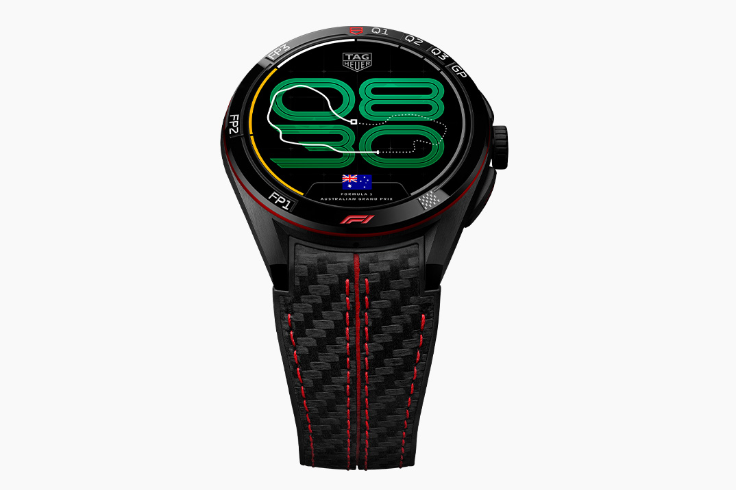 TAG Heuer estreou uma edição de Fórmula 1 de seu smartwatch calibre E5 conectado