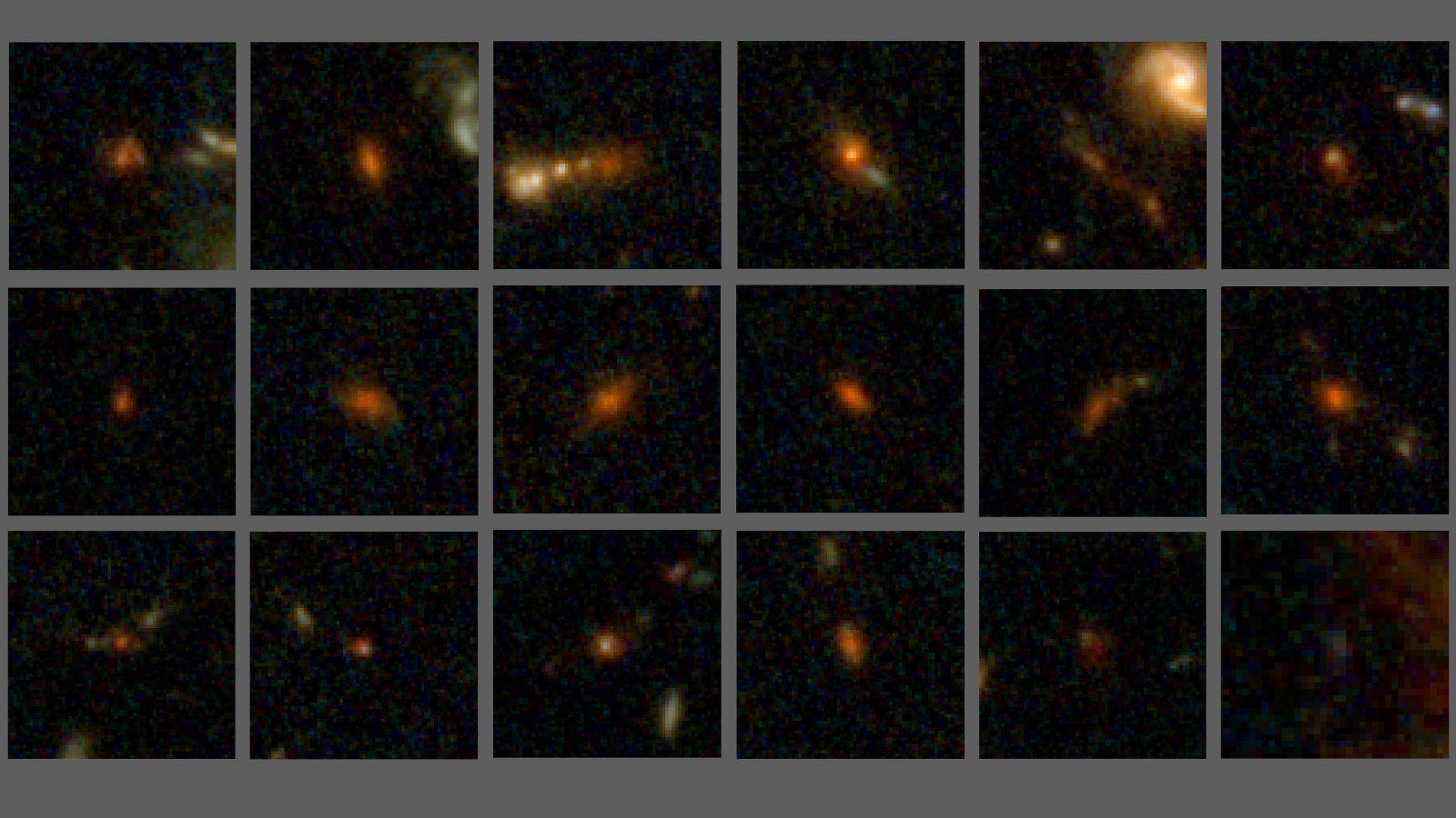 2 telescópios poderosos se unem para encontrar 70 galáxias antigas com níveis surpreendentes de metais