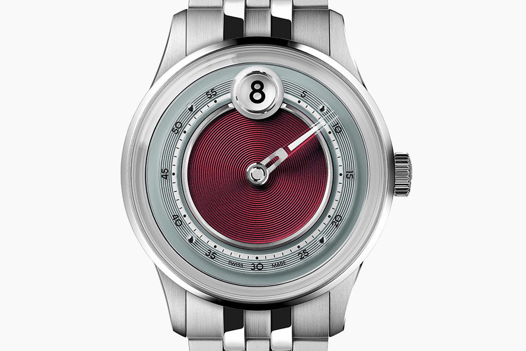 Christopher Ward dá ao seu C1 Jump Hour Mk V uma edição limitada Dusk Red