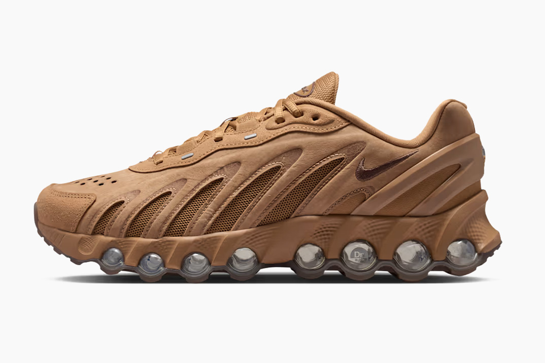 Nike dá ao seu Air Max DN8 uma parte superior de couro elegante