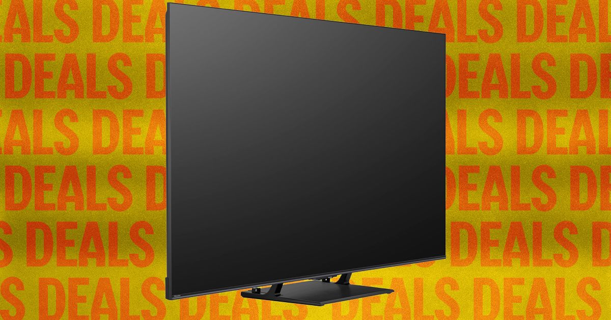 Uma de nossas TVs grandes favoritas tem desconto de US $ 400