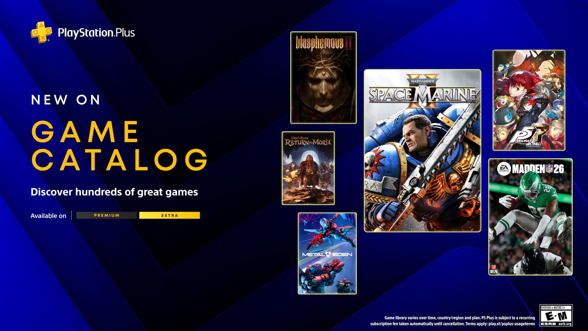Anunciado o Catálogo de jogos PlayStation Plus e a linha do Catálogo de clássicos para março de 2026