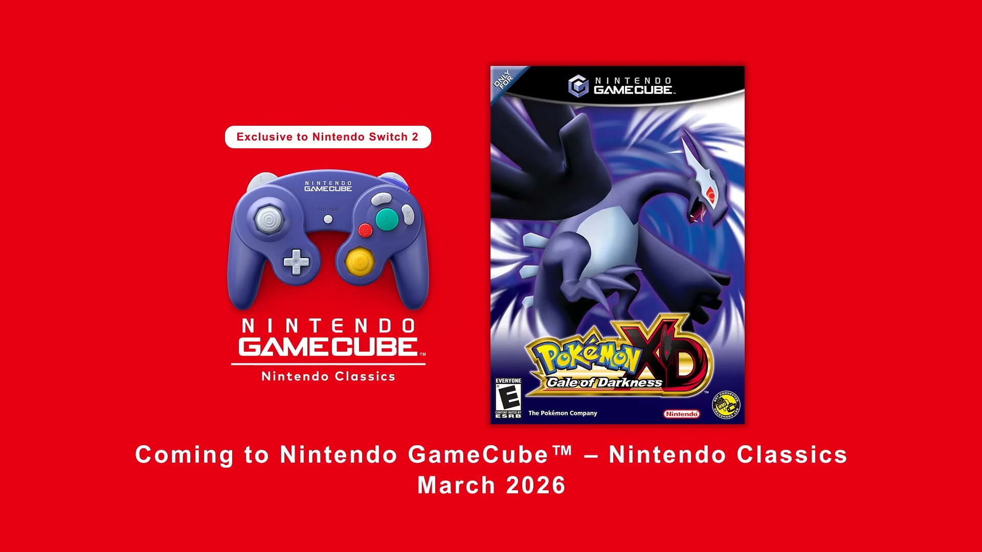 Nintendo GameCube – Nintendo Classics adiciona Pokémon XD: Gale of Darkness em março