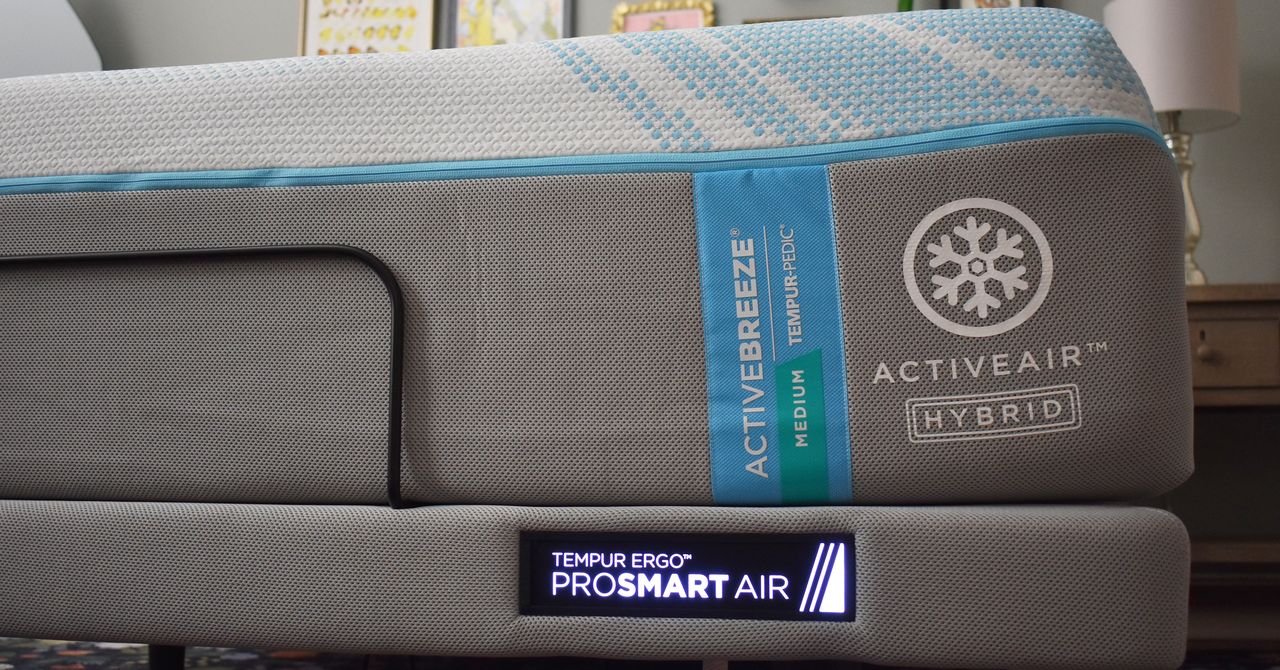 Análise da cama inteligente Tempur-ActiveBreeze: Titan de alta tecnologia
