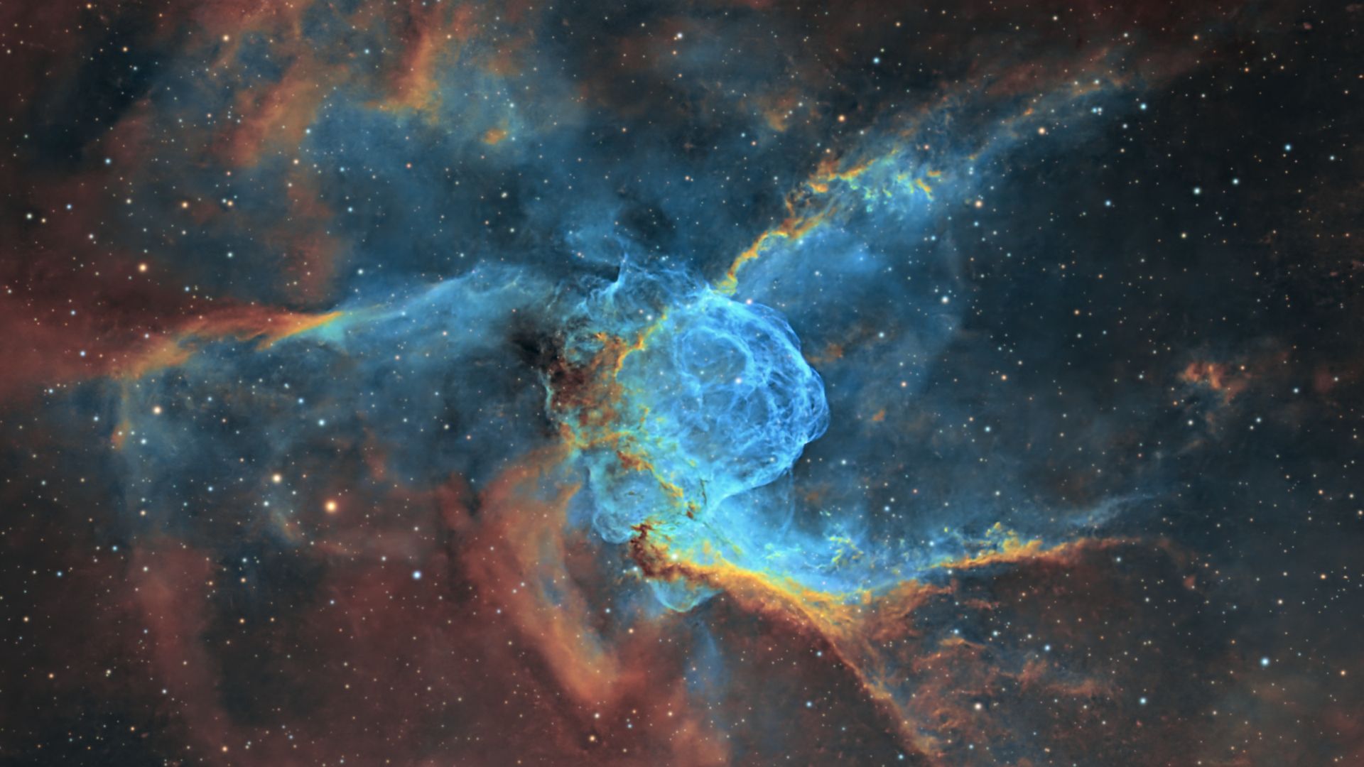Astrofotógrafo espia o Capacete de Thor brilhando a 15.000 anos-luz de distância em foto espetacular