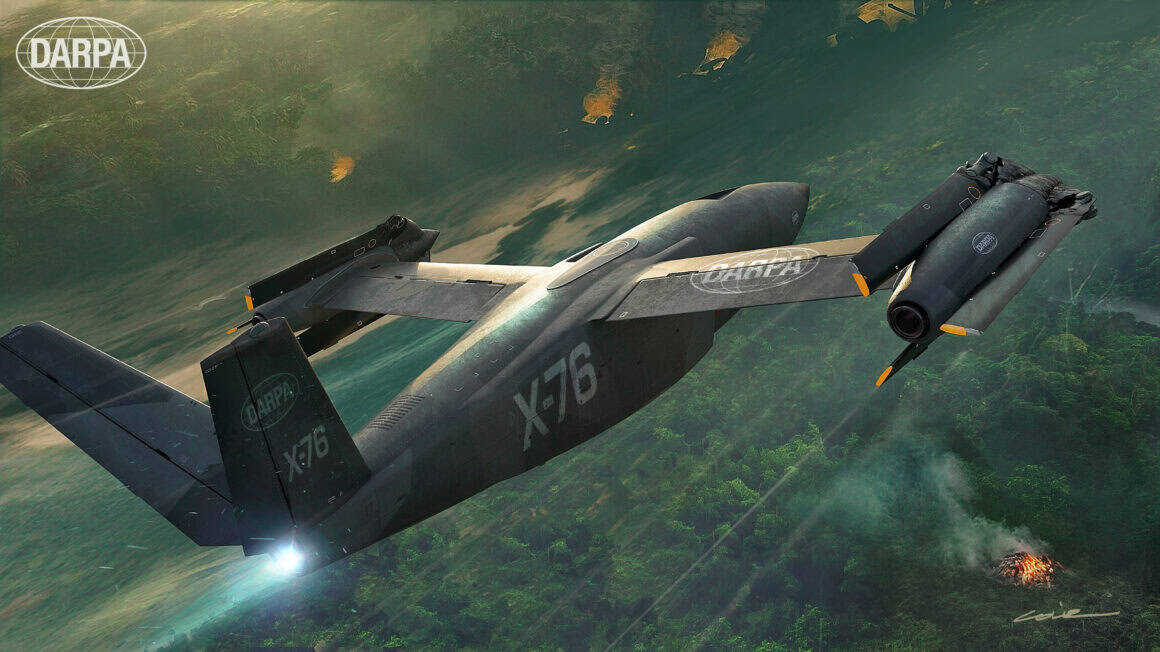 A ousada nova aeronave da DARPA pode mudar a forma como as guerras são travadas