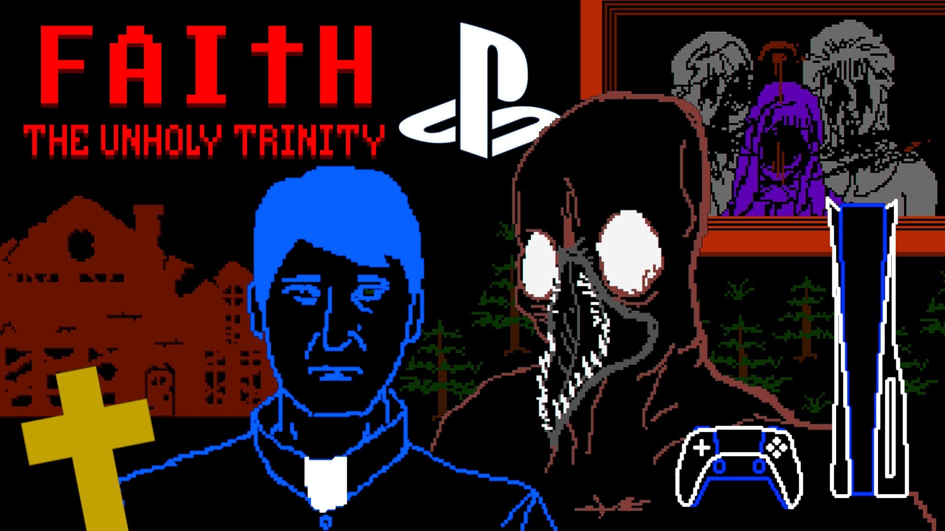 FAITH: The Unholy Trinity chegando ao PS5 em 9 de abril