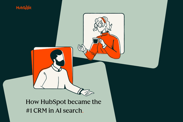 Como o HubSpot se tornou o CRM nº 1 em pesquisa de IA (um estudo de caso)