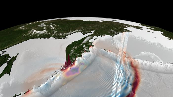 Um satélite acaba de capturar imagens do nascimento de um tsunami. Veja por que isso é importante