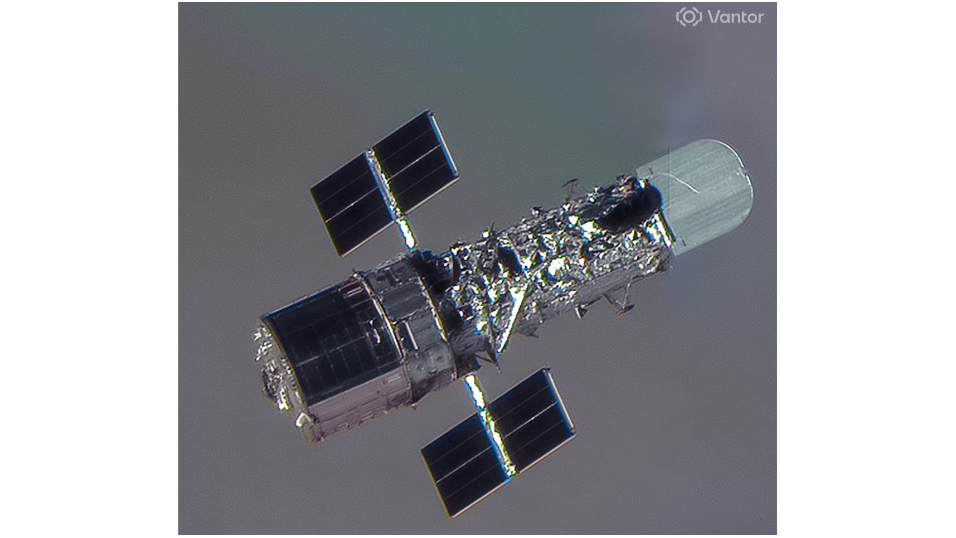 Satélite tira foto incrível do 36º aniversário do Telescópio Espacial Hubble (foto)