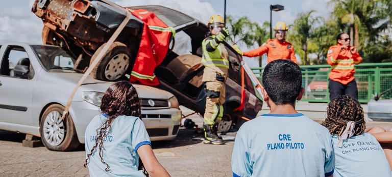 ANTT aproxima crianças da segurança no trânsito durante o 4º Workshop Vias Seguras — Agência Nacional de Transportes Terrestres