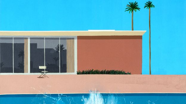A obra-prima de David Hockney de 1967 é novamente comovente após sua morte