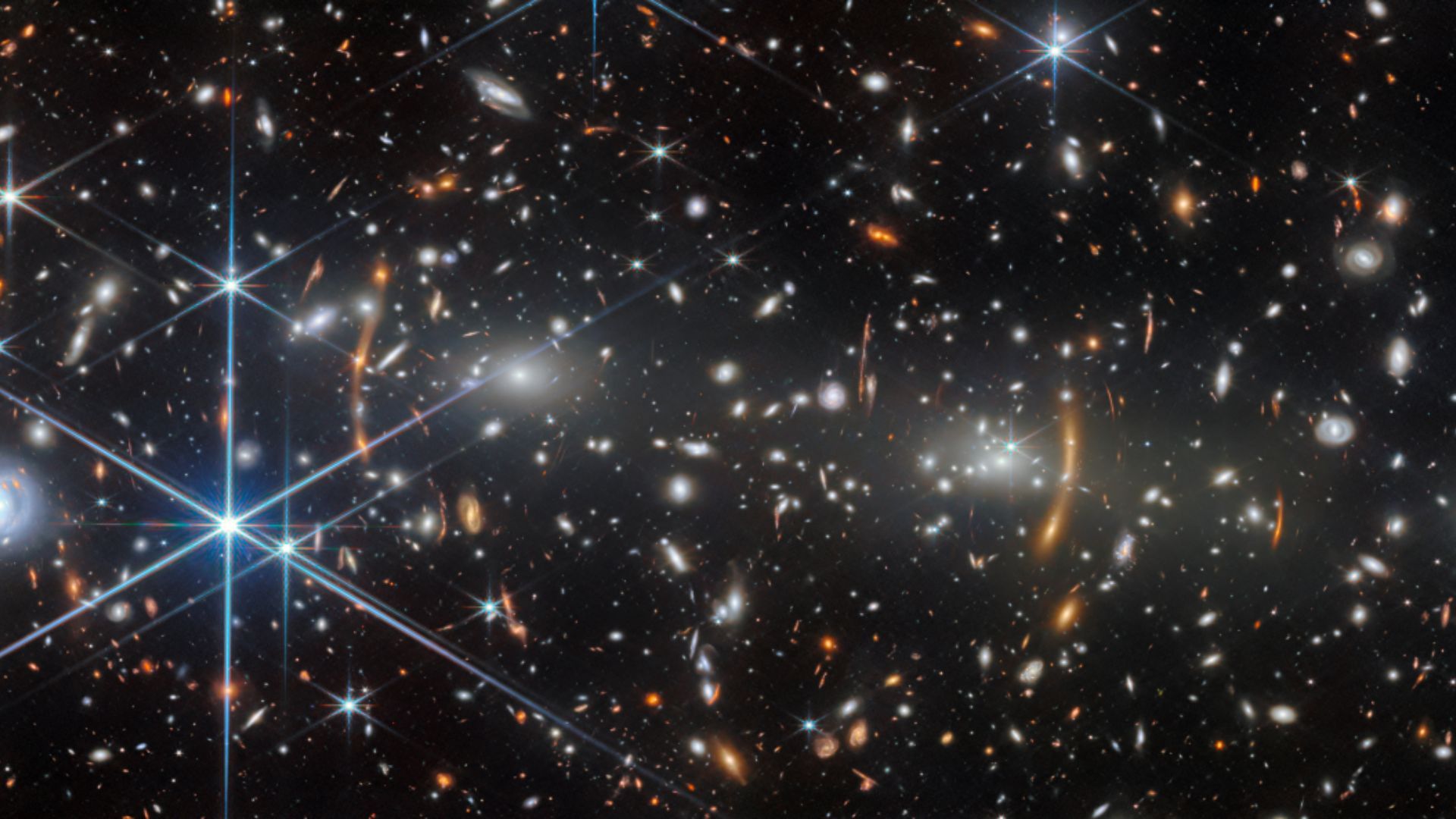O Telescópio Espacial James Webb olha para trás no tempo, 4,4 bilhões de anos, foto do dia de 21 de julho de 2026