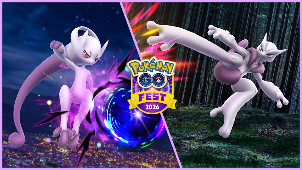Pokémon Go Fest 2026: Mega Mewtwo Raids, Zeraora Special Research, Rotating Habitats e muito mais