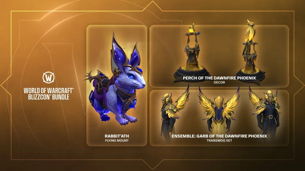 Se você não vai para a BlizzCon 2026, ainda pode gastar dinheiro como está