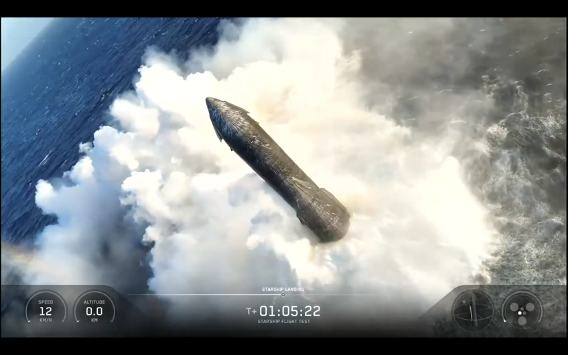 O megarocket Starship da SpaceX faz o ‘splashdown mais suave’ de todos os tempos após o lançamento de satélites Starlink de próxima geração no teste do vôo 13 (vídeo)