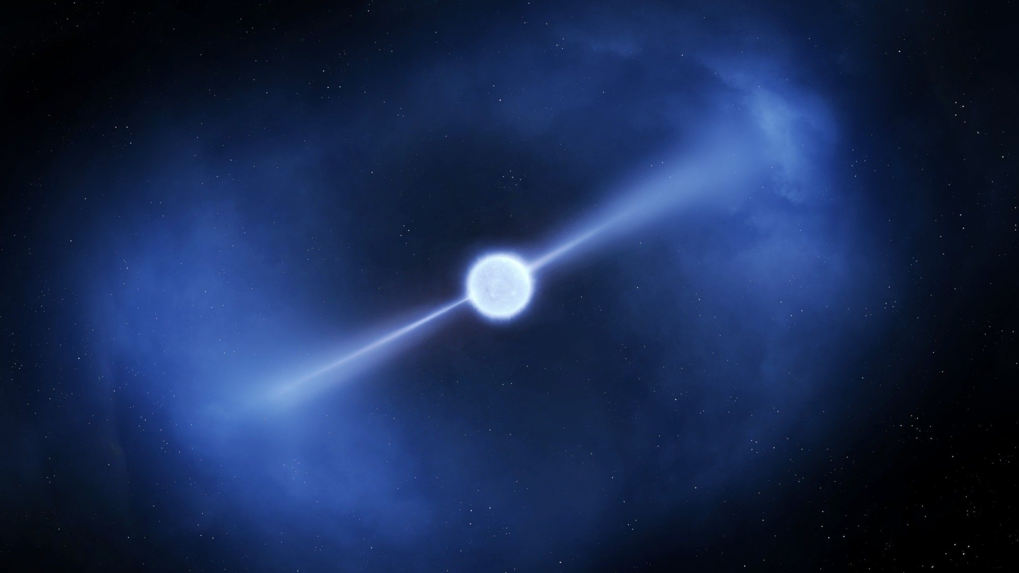 Astrônomos descobrem sinais de rádio vindos do raro ‘Pulsar Olho Azul’ após décadas de silêncio