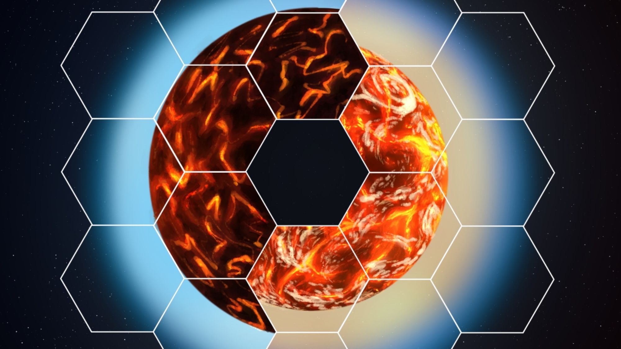 Esses misteriosos exoplanetas podem ter nuvens de rocha vaporizada e bases de oceanos de magma escaldante