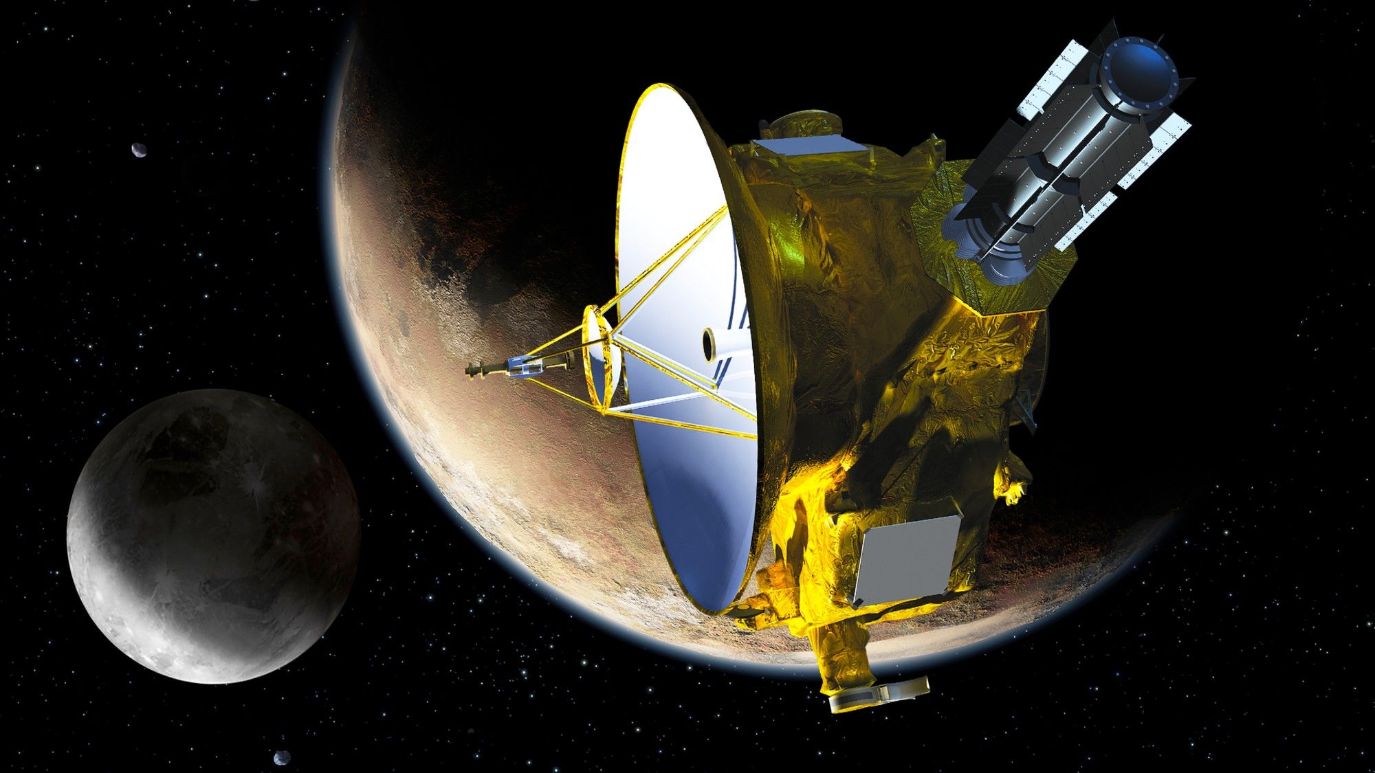 A sonda New Horizons da NASA acaba de acordar da hibernação a 6 bilhões de milhas de distância. O que está fazendo lá fora?