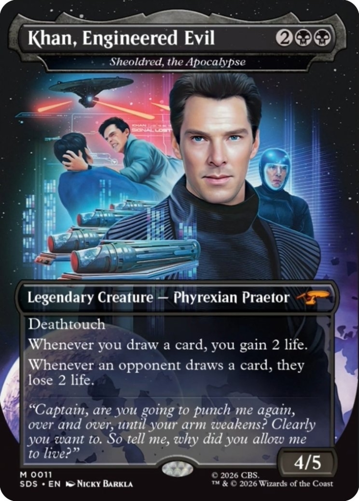 Por que existem tantos cartões de Benedict Cumberbatch em Magic: The Gathering?