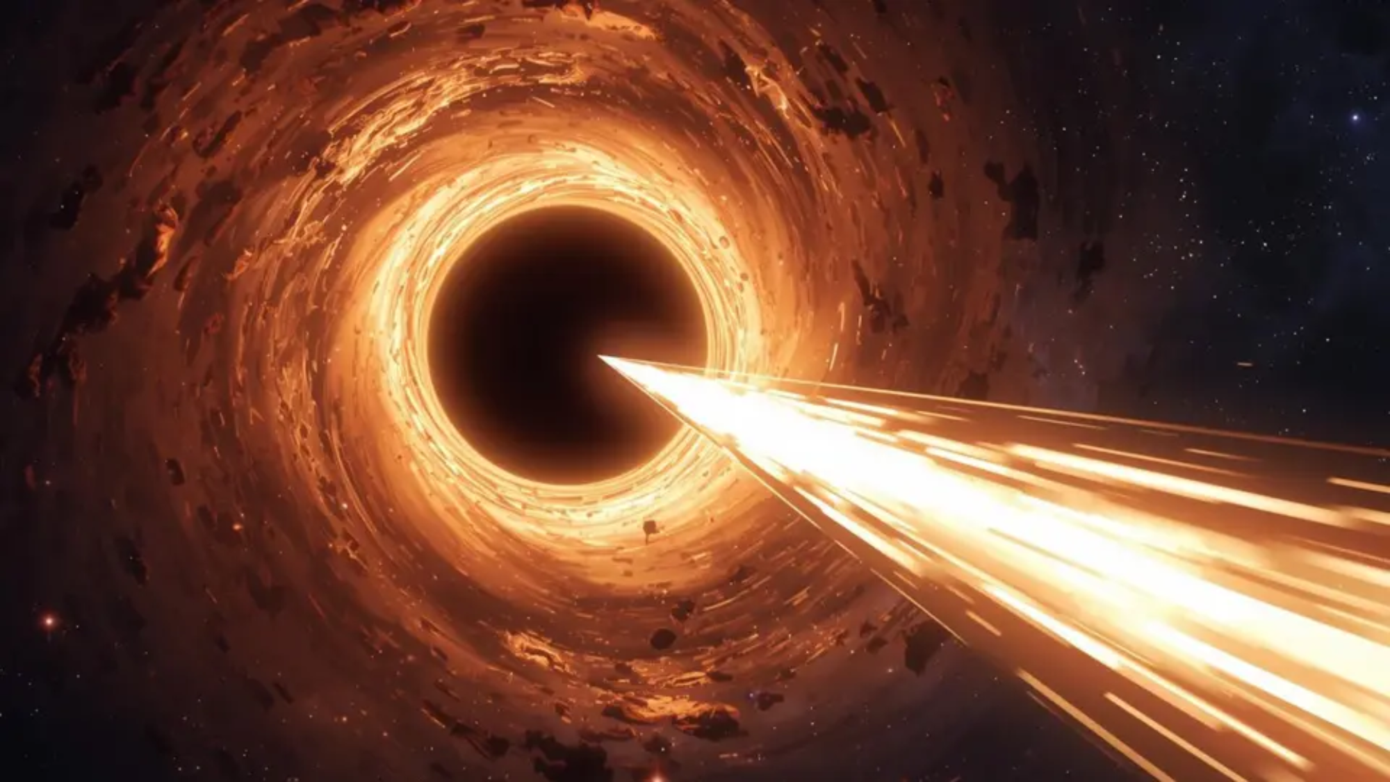 Um buraco negro voraz em nosso quintal pode ser nossa janela para o universo antigo