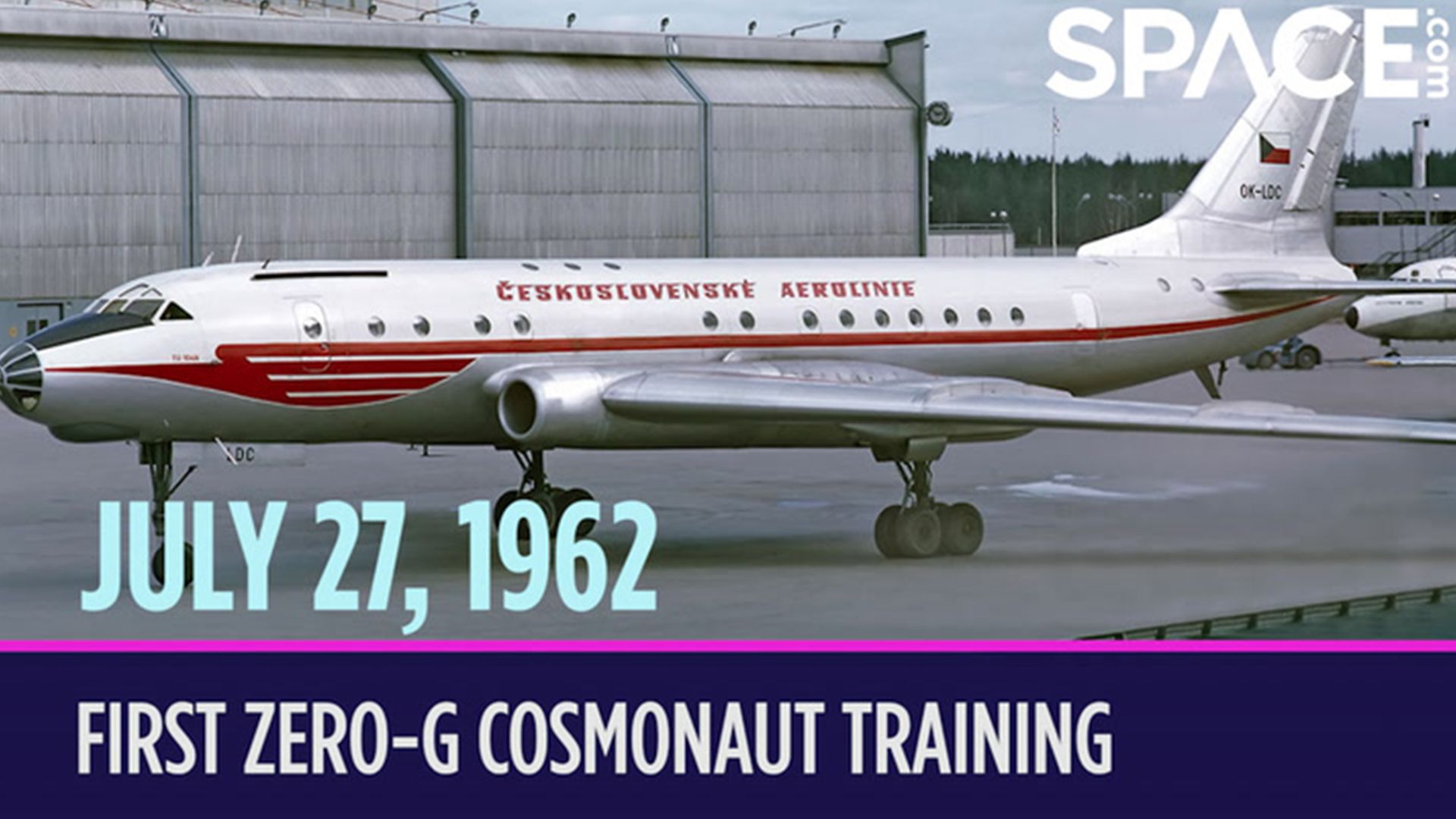 Neste dia no espaço! 27 de julho de 1962: O primeiro voo de treinamento de cosmonautas de gravidade zero decola em um jato soviético