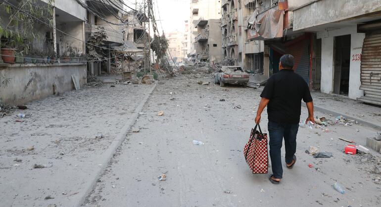 Acnur afirma que crise humanitária no Líbano está longe de terminar