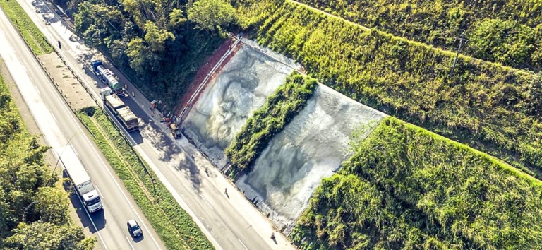 EPR Litoral Pioneiro conclui obras de contenção e estabilização de encostas na BR-277 — Agência Nacional de Transportes Terrestres